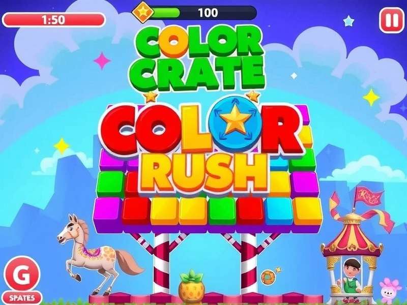 Color Carnival Rush Gameplay Screenshot
